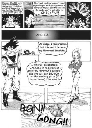 Dragon Ball Z Dirty Fighting Luscious Hentai Manga Porn
