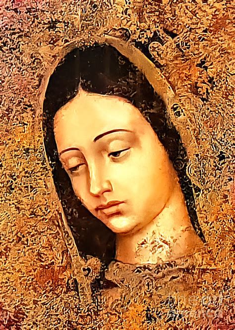 Virgin Mary Face Photograph By Munir Alawi