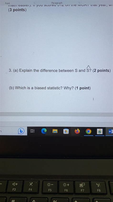Solved 3. (a) Explain the difference between S and S? (2 | Chegg.com