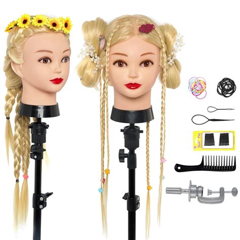 Frisierkopf Echthaar Neverland Bungskopf Frisieren Trainingsk Pfe F R Friseure Blonde