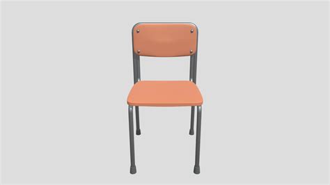 School Chair 3d Model By Mrkm86 67a5bc3 Sketchfab