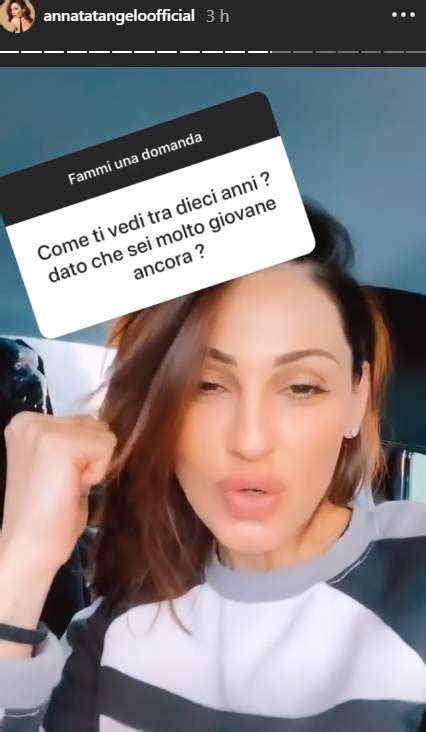 Anna Tatangelo Risponde Alle Domande Dei Suoi Followers Su Instagram