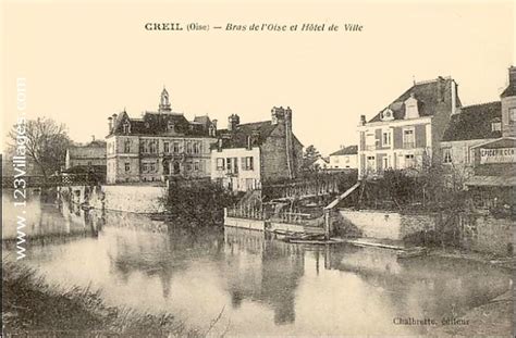 Carte Postale De Creil