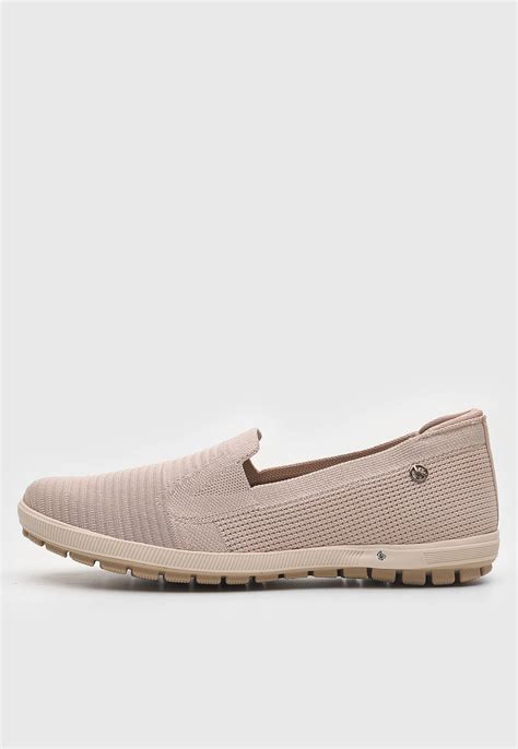 Tênis Slip On Kolosh Texturizado Nude Compre Agora Dafiti Brasil