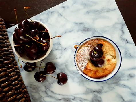 Cherry Clafoutis Easy Traditional French Dessert Vegnbake