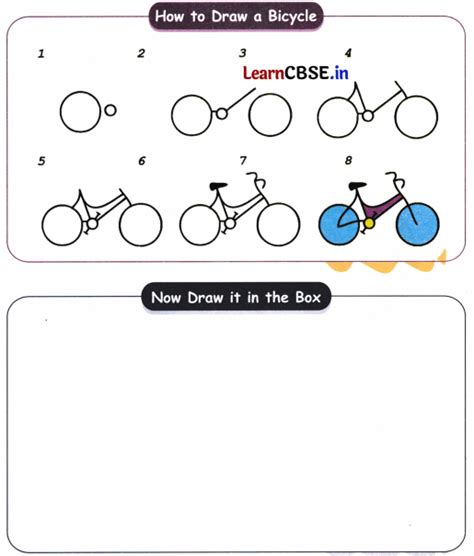 Mridang Class 2 English Worksheet Chapter 1 My Bicycle Learn Cbse