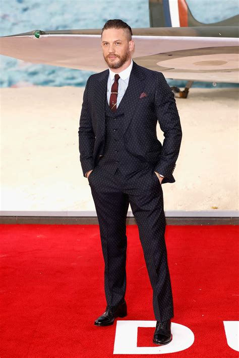 Tom Hardy At The Dunkirk World Premiere In London Celeb Donut