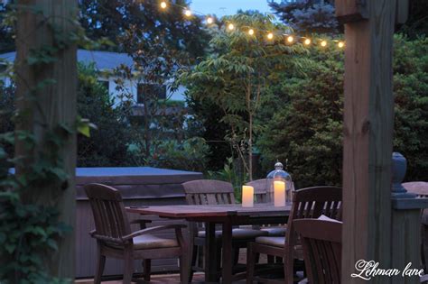 5 Inexpensive Ideas for Outdoor Patio Lights - Lehman Lane