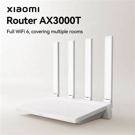 Xiaomi Enrutador AX3000T WiFi 6 Amplificador De Se Al Repetidor De