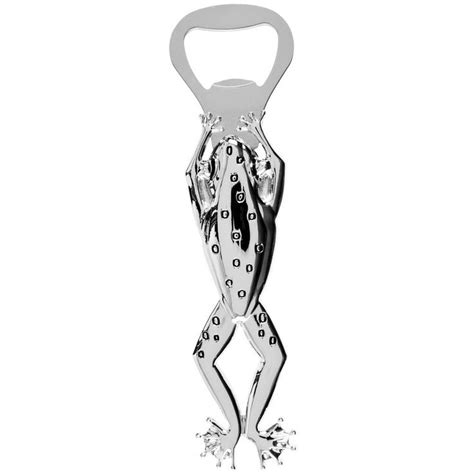 Frog Body Stainless Steel Bottle Opener Os Silver Stainless Steel