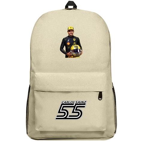 F1 Carlos Sainz Jr Backpack SuperPack Portrait Shirt Chic