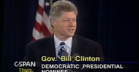 Clinton Campaign Speech | September 3, 1992 | C-SPAN.org