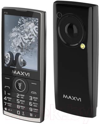 Maxvi P19 (черный+ЗУ) Мобильный телефон 2 SIM-карты купить в Минске ...