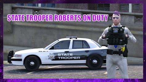 State Trooper Roberts On Duty Redlinerp Roadto K Youtube