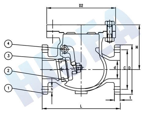 MARINE CAST IRON SWING CHECK VALVE JIS F7372 5K QINGDAO HISEA MACHINERY