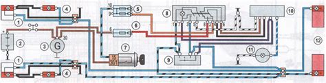 Схема системы аварийной сигнализации и указателей поворота «Жигули ВАЗ ...