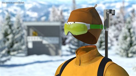 Biathlon Athlete Uniform Set 3D Model $139 - .3ds .blend .c4d .fbx .max ...