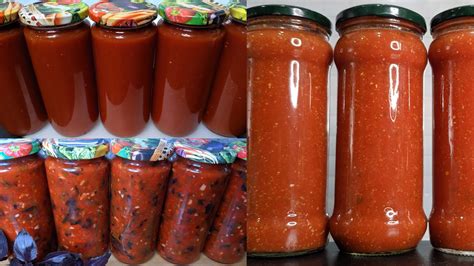 СОУСЫ ИЗ ПОМИДОРОВ на зиму! Вкуснейшие ГУСТЫЕ без загустителей и ...