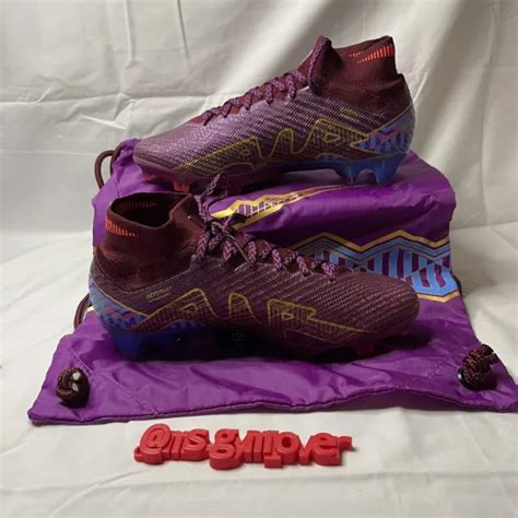 Nike Zoom Mercurial Superfly 9 Elite Km Fg Dark Beetroot Do9342 694