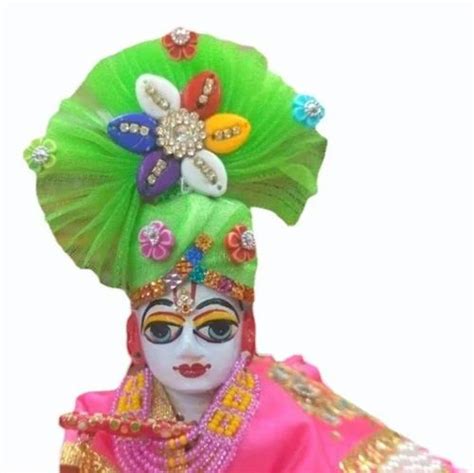 Light Green Laddu Gopal Mukut For Home At Rs 25 Piece In Mathura ID