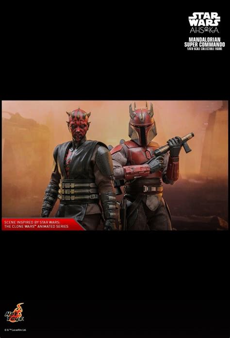 Mandalorian Super Commando Aus Der Tv Serie Star Wars Ahsoka Von Hot Toys Tms