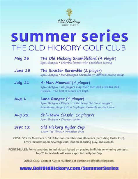 Old Hickory Golf Club Woodbridge Va Summerseries