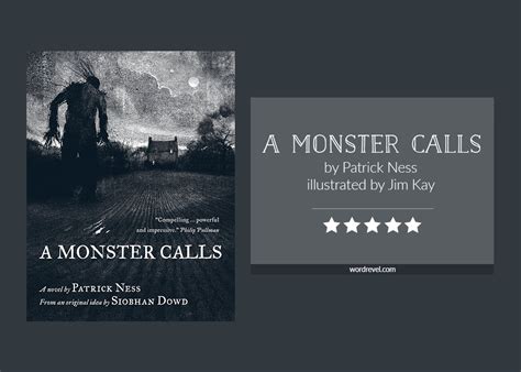 A Monster Calls Book Cover / A Monster Calls By Patrick Ness - Why did ...