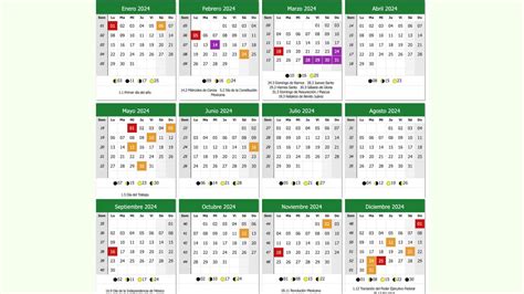 Calendario Laboral 2024 Estos Son Todos Los DÍas Festivos Y Puentes