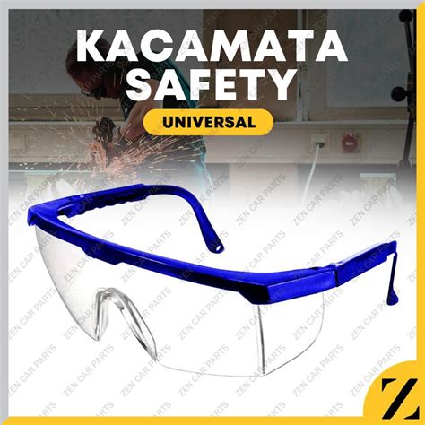 Jual Kacamata Las Kaca Mata Safety Glass Gurinda Bening Clear