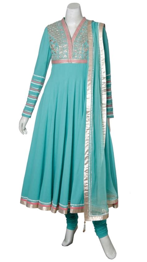 Indian Designer Anita Dongre Anarkali Suits Collection 2013 Vega