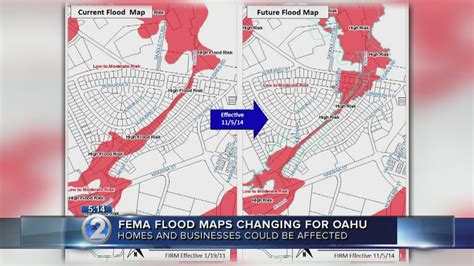 Fema To Update Flood Insurance Rate Maps On Oahu Youtube