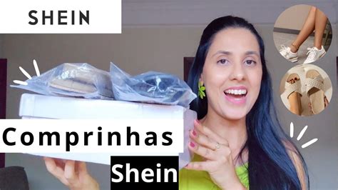 Comprinhas Shein Calçados YouTube