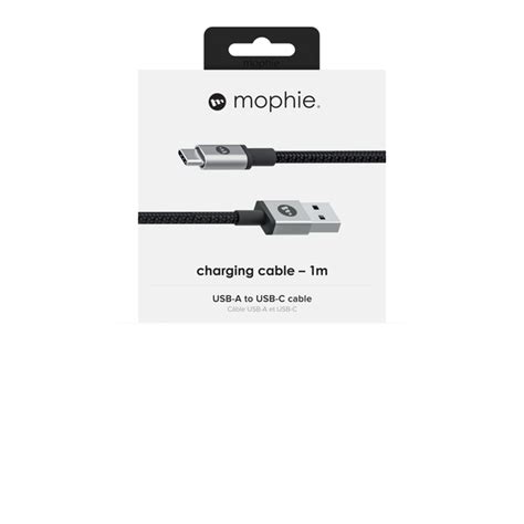 Mophie 1 M Chargeandsync Usb A Usb C Cable Black Usb Usb Cables Cables Multitronic