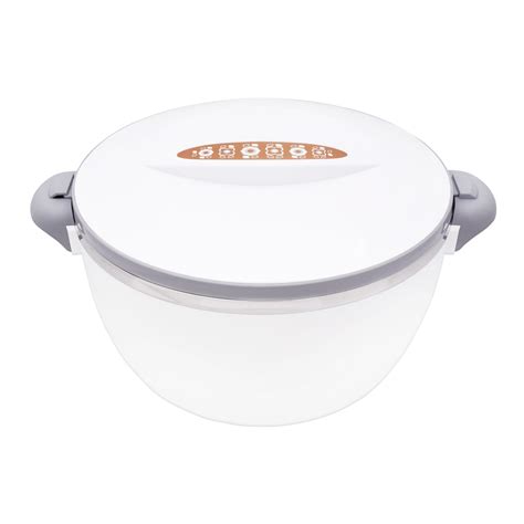 Buy Happy Ware Hot Pot With Lock X X Cm Ml White Su Online At Special Price In