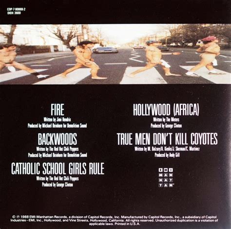 Abbey Road Red Hot Chili Peppers