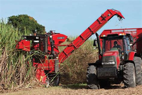 Colhedora De Cana A Case Ih Ano Agroads