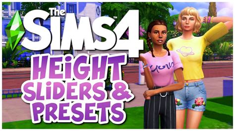 The Sims 4 Body Sliders Mod Pcmeva