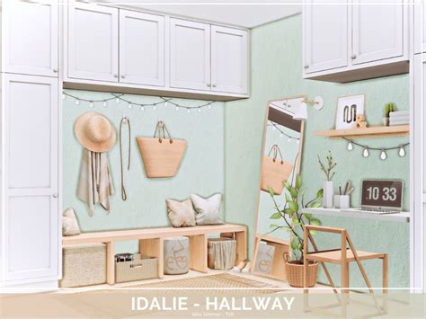 The Sims Resource Idalie Hallway Tsr Only Cc