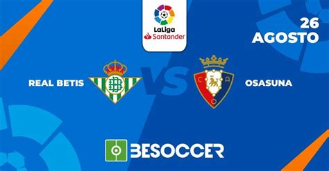 Classificações De Betis X Osasuna