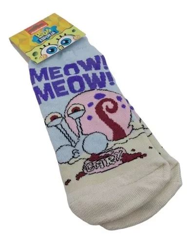 Medias Soquete Bob Esponja Oficial Nickelodeon Fondo Bikini En Venta En