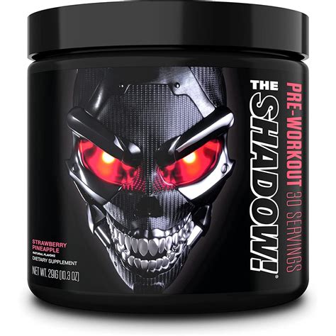 JNX Sports The Shadow Hardcore Preworkout Mg Caffeine Pre Workout Superhuman Strngth