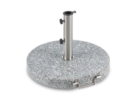 Blumfeldt Schirmherr Rd Pied De Parasol Kg Balcon Rond Granit