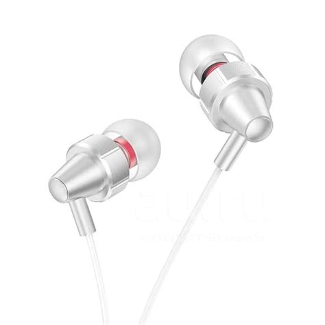 Наушники с микрофоном Hoco M90, Type-C, цвет серебристый — купить в ...