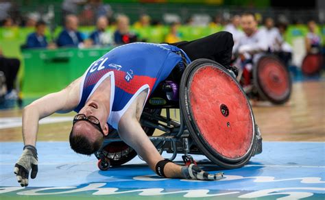 Jeux Paralympiques Le Rugby Fauteuil Le Sport O Tous Les Coups