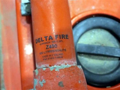 Delta Fire Foam Inductor Type Z450 In Grenaa Denmark