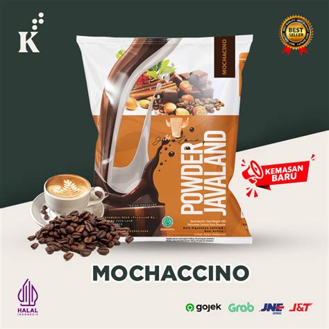 Jual Bubuk Minuman Bubble Powder Drink Mochaccino Original Javaland 1kg
