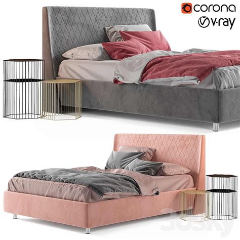 Askona emma - Bed - 3D model