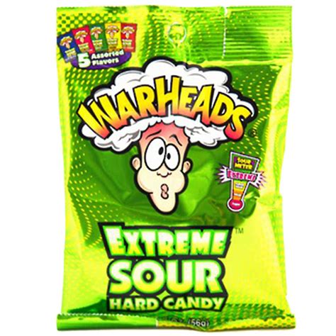 warheads extreme sour hard candy pouch   amazonin grocery