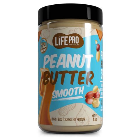 Crema De Cacahuetes Smooth 1kg Life Pro Muscleforce Canarias