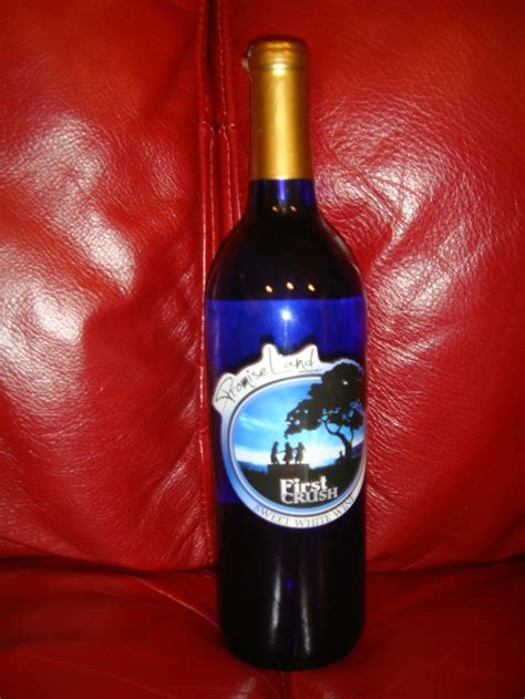 First Crush Sweet White Wine By Promise Land Winery In Guttenberg Ia
